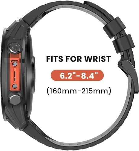 سوار ساعة بانسو كويك فيت 22 ملم من السيليكون لـ Garmin Fenix ​​8 47 ملم، لـ Fenix ​​5/6/7/E Band/Fenix ​​5 Plus/Fenix ​​6 Pro/Fenix ​​7 Pro/Forerunner 965/955/945/935 in Kuwait
