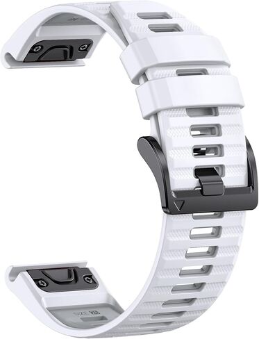 سوار ساعة بانسو كويك فيت 22 ملم من السيليكون لـ Garmin Fenix ​​8 47 ملم، لـ Fenix ​​5/6/7/E Band/Fenix ​​5 Plus/Fenix ​​6 Pro/Fenix ​​7 Pro/Forerunner 965/955/945/935 in Kuwait