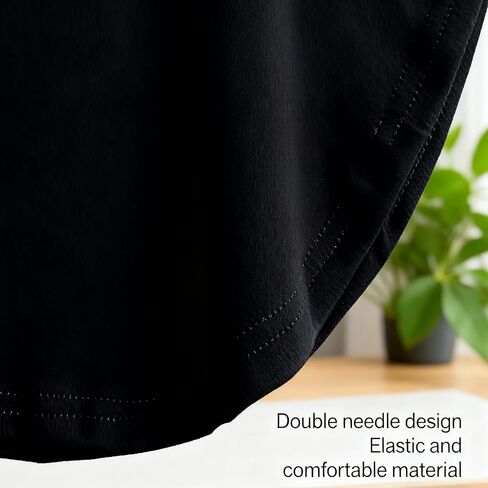 Black Velvet High Neck Collar, Stretchy Fake Collar Liner for Sweaters and Shirts, Polyester Brushed Neck Warmer for Autumn and Winter Wear in Saudi Arabia