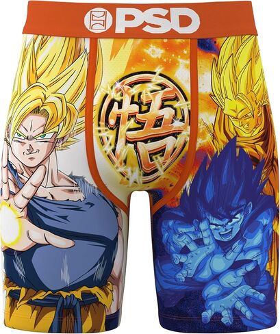 PSD Men's Super Saiyan Goku Boxer Brief, Multi, S in Saudi Arabia