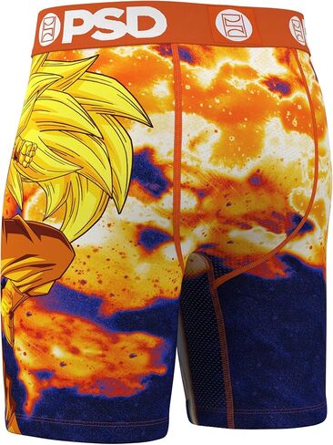 PSD Men's Super Saiyan Goku Boxer Brief, Multi, S in Saudi Arabia
