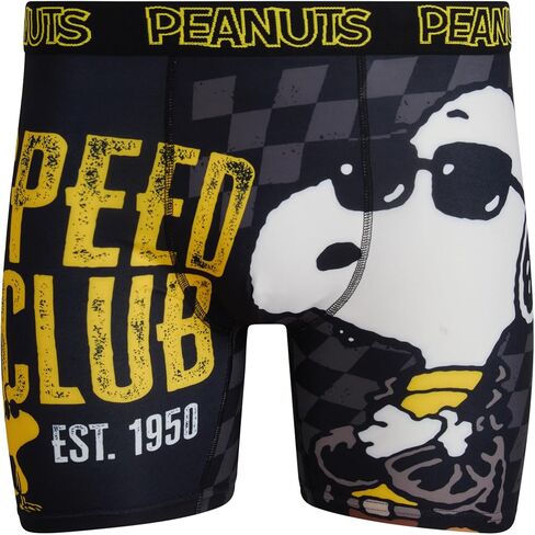 COCO BRANDS Peanuts Snoopy Mens Boxer Briefs - 1 Pack/2 Pack/3 Pack Lightweight Soft Stretch Fit Underwear in Saudi Arabia
