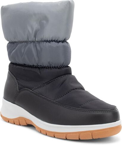 Western Chief Womens Uptown Waterproof Insulated Mid Winter Boot with Faux Fur Lining and TPR Outsole in Saudi Arabia