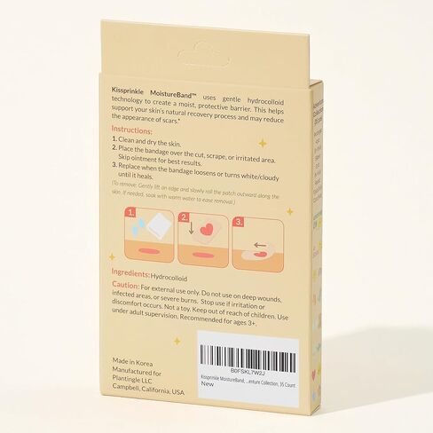 MoistureBand Hydrocolloid Bandages for Kids – Gentle Moisture Care, Waterproof (Adventure Collection, 35 Counts) in Saudi Arabia