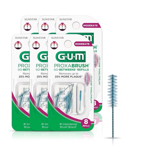 GUM Proxabrush Handle and Refills - Each, Pack of 4 in Saudi Arabia