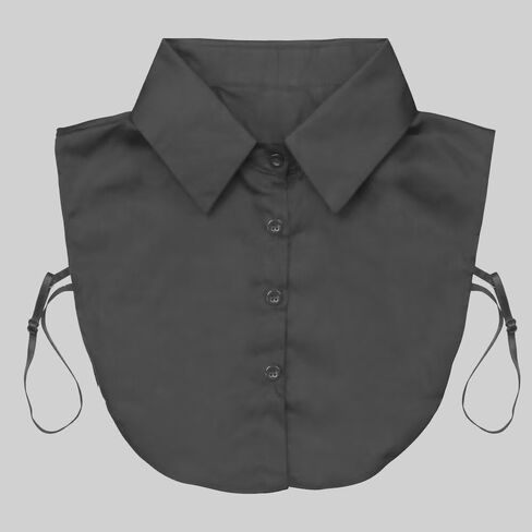 Detachable Shirt Collar for Blouses, Faux Layering Piece for Women's Tops in Saudi Arabia