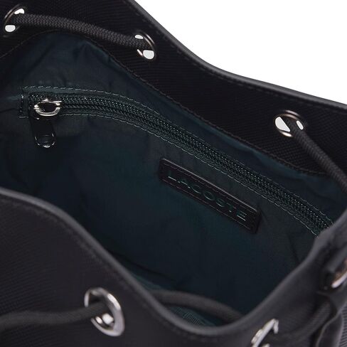 Lacoste Women's Bucket Bag, Black, One Size in Saudi Arabia