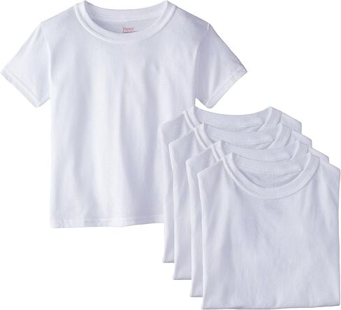 Hanes Boys' 5 Pack Ultimate Comfortsoft Crew in Saudi Arabia