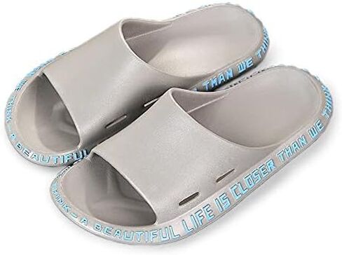Crazy Lady Womens Lightweight Arch Support Sandals House Shower Slippers | Soft cushioned EVA with anti-slip soles; quick-dry draining design; versatile slides for indoor outdoor beach pool & vacation in Saudi Arabia