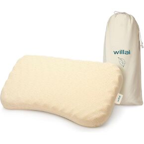 وسادة Willai Toddler ، وسائد أطفال ناعمة 12 × 19 للنوم ، وسائد صغيرة من الأطفال الصغار 2-5 سنوات ، وسادة أطفال قابلة للغسل ، مثالية للسفر ، الأطفال الصغار. in Kuwait