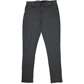 Calvin Klein Jeans Womens 5 Pocket Ponte Legging, Charcoal Grey, 12 in Saudi Arabia