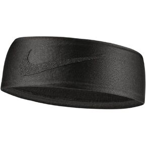 Nike Fury Glitter Headband - Metallic Black, Unisex - OSFM in Saudi Arabia