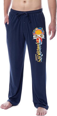 Thundercats Mens' Classic Show Title Logo Character Sleep Pajama Pants in Saudi Arabia