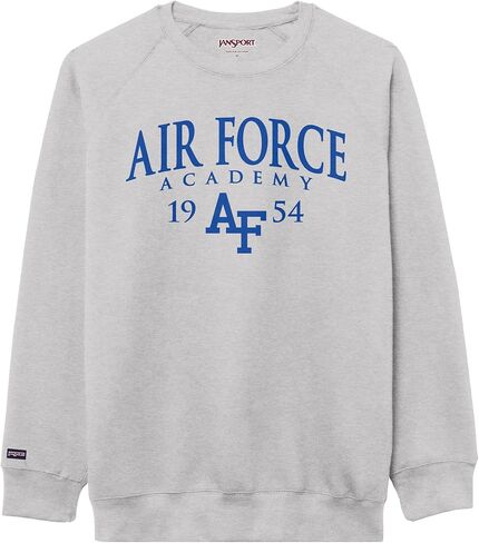 JanSport NCAA Officially Licensed Rival Crew Sweatshirt, Long Sleeve Graphic Pullover for Men, Women, Cotton-Polyester Blend in Saudi Arabia