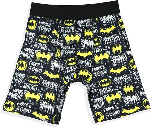 INTIMO DC Comics Batman Boxers Men's Dark Knight Sayings Tight Fit Adult Underwear Briefs in Saudi Arabia