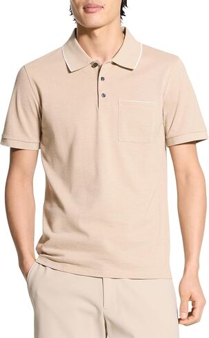 Theory Mens Polo Rb Pk in Birdseye in Saudi Arabia