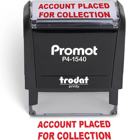 Promot Second Notice - Self Inking Rubber Stamp - Ink Stamps in Kuwait