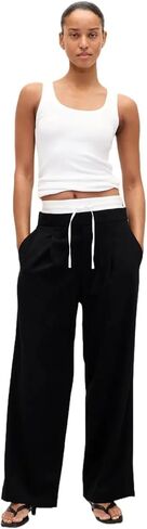 GAP Womens Easy Double Waistband Pant in Saudi Arabia