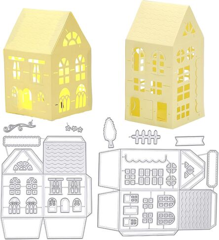 GLOBLELAND Viewfinder Cutting Dies Photo Frame Metal Die Cuts Embossing Tool DIY for Scrapbooking Album Decoration Card Making in Saudi Arabia