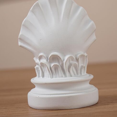 White Venus Statue for Home Decor, 7.6 Inch Aphrodite Sculpture “Birth of Venus", Handmade Resin Greek Roman Goddess Figurine, Office Desk Art & Gift Idea in Saudi Arabia