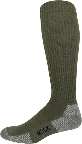 MUCK Boot Mens Merino Wool Lightweight Everyday Tall Boot Socks 1 Pair Pack in Saudi Arabia