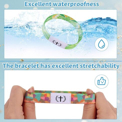 Penitue Bible Verse Bracelet, Wearable Christian Daily Wristbands with NFC Scan Inspirational Bracelet Religious Jewelry for Women & Men in Saudi Arabia