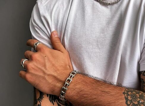 سوار ربط الدراجة من الفولاذ المقاوم للصدأ للرجال in Kuwait