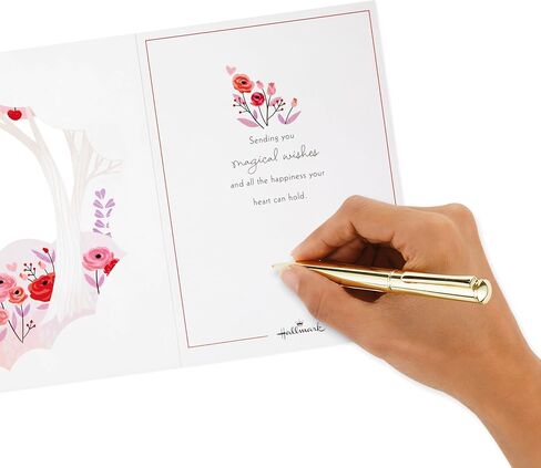 Hallmark Paper Wonder Valentines Day Pop Up Card (Unicorn, Magical Wishes) in Saudi Arabia