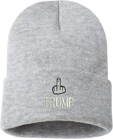 قبعة صغيرة مطرزة بأساور من Prfcto Lifestyle Fuck Trump - للجنسين in Kuwait