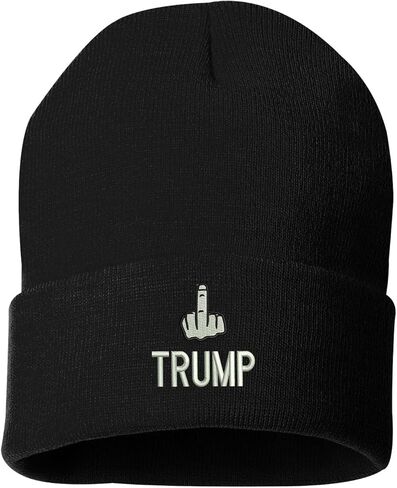 قبعة صغيرة مطرزة بأساور من Prfcto Lifestyle Fuck Trump - للجنسين in Kuwait