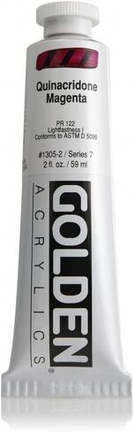 Heavy Body Acrylics by GOLDEN, Ultramarine Violet, 2 fl. oz. Tube, Professional Acrylic Paint, Transparent in Saudi Arabia