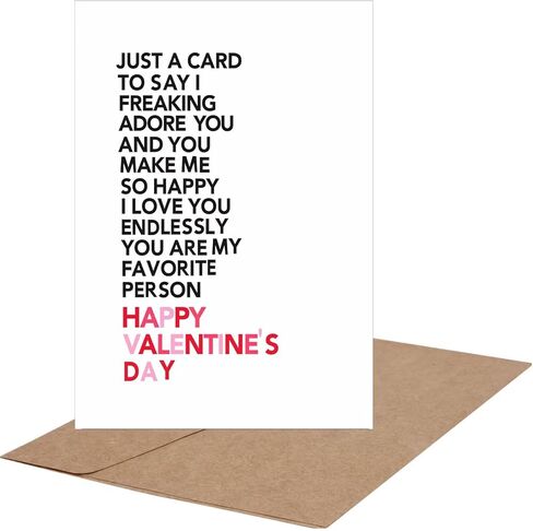 CJ&M Funny Valentines card - Funny Gifts for Men,Funny Valentines Card Gift - Snoring - Boyfriend - Husband - Funny Card Gift For Husband,Husband gift from wife. in Kuwait
