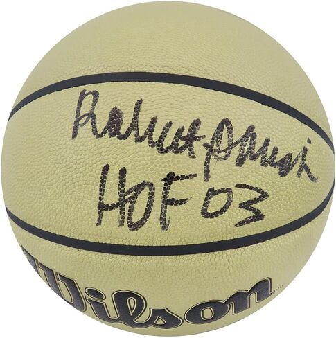 وقع روبرت باريش على ويلسون جولد NBA Basketball w/HOF'03 in Kuwait