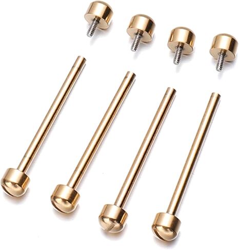 2 Pcs/Pack Watch Strap Screw Pins Connection Rod Lug Pins Band Connect Link Rod 16mm 18mm 20mm 22mm Clasp Buckle Friction Tube Band Strap Connect Pin Smartwatch Stem Link Attachment in Kuwait