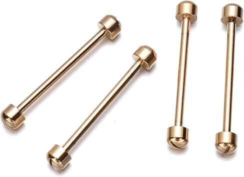 2 Pcs/Pack Watch Strap Screw Pins Connection Rod Lug Pins Band Connect Link Rod 16mm 18mm 20mm 22mm Clasp Buckle Friction Tube Band Strap Connect Pin Smartwatch Stem Link Attachment in Kuwait