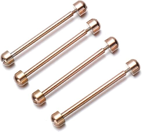 2 Pcs/Pack Watch Strap Screw Pins Connection Rod Lug Pins Band Connect Link Rod 16mm 18mm 20mm 22mm Clasp Buckle Friction Tube Band Strap Connect Pin Smartwatch Stem Link Attachment in Kuwait