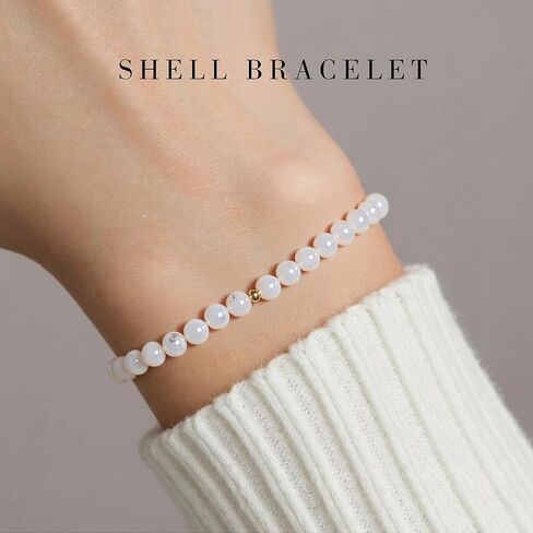 Shell Ankle Bracelet, Boho Beach Surfer Anklet, Summer Beach Waterproof Barefoot Sandals Jewelry for Women Fashion Accessory in Saudi Arabia