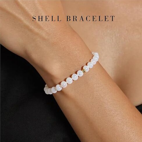 Shell Ankle Bracelet, Boho Beach Surfer Anklet, Summer Beach Waterproof Barefoot Sandals Jewelry for Women Fashion Accessory in Saudi Arabia