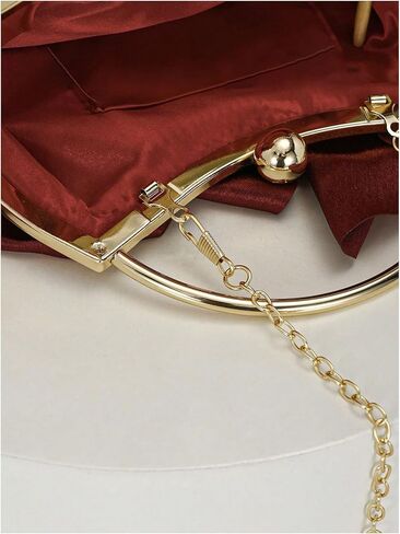 GORGLITTER Women's Clutch Purse Floral Formal Evening Handbag Chain Strap Shoulder Bag in Saudi Arabia