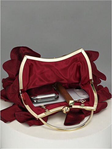 GORGLITTER Women's Clutch Purse Floral Formal Evening Handbag Chain Strap Shoulder Bag in Saudi Arabia