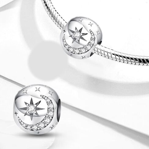 1 PC Fashionable Silver Religious Belief Series Pendant beads Charm Suitable for DIY Women's Jewelry in Saudi Arabia