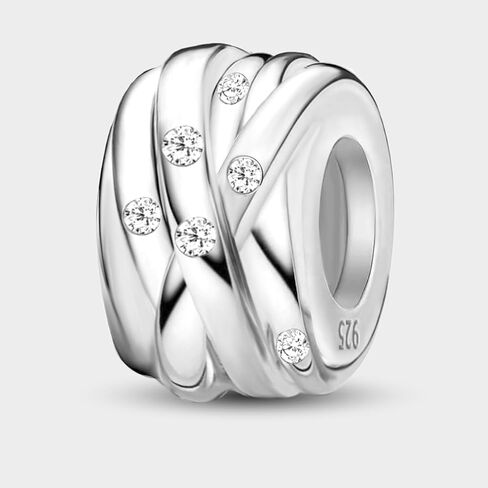 1 PC Fashionable Silver Religious Belief Series Pendant beads Charm Suitable for DIY Women's Jewelry in Saudi Arabia