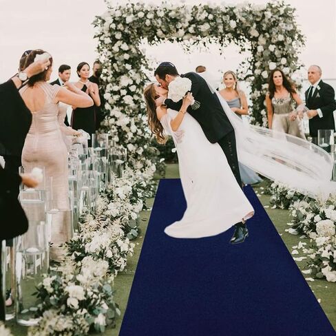 White Aisle Runner for Wedding Ceremony Velvet Aisle Runner Rug 5x20FT Carpet Runner for Parties Wedding Carpet Runner Runway Rustic Walkway Rug for Hallway Prom Party Aisle Ornament in Saudi Arabia