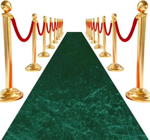 White Aisle Runner for Wedding Ceremony Velvet Aisle Runner Rug 5x20FT Carpet Runner for Parties Wedding Carpet Runner Runway Rustic Walkway Rug for Hallway Prom Party Aisle Ornament in Saudi Arabia