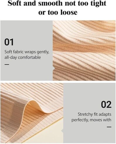 6 PCS Ribbed Low Rise Seamless Thong Set, Women Soft Stretch Light Feel Invisible Wicking Underwear in Saudi Arabia