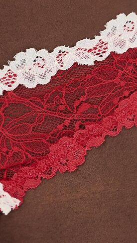 سراويل داخلية رفيعة من الدانتيل للسيدات من For Love & Lemons in Saudi Arabia