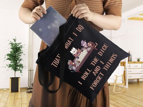 WCGXKO Board Game Inspired Tote Bag Mythical Game for Cat Lover in Saudi Arabia