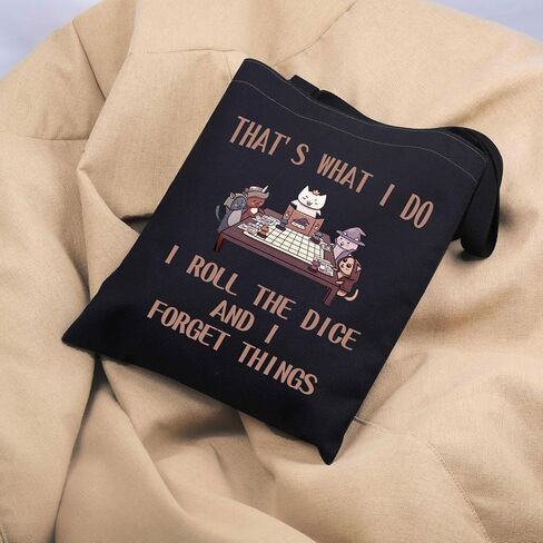 WCGXKO Board Game Inspired Tote Bag Mythical Game for Cat Lover in Saudi Arabia