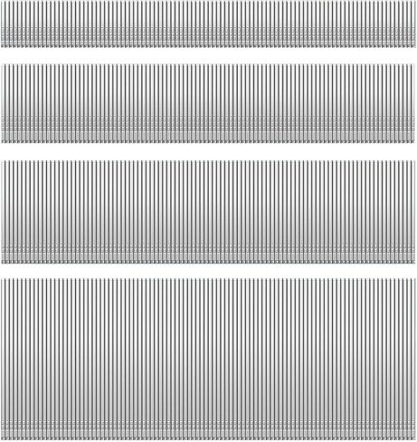 HW HAMWOO 18 Gauge 304 Stainless Steel Brad Nails,18 GA Nail Gun Nails Assorted, Suitable for Most Brand of 18 Gauge Pneumatic and Electric Brad Nailer(1-1/4",1",3/4",5/8",2/5") in Kuwait