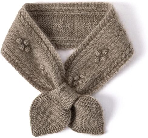 Knit Triangle Scarf for Women Knitted Pull Through Mini Scarf Y2k Neckerchief Fisherman Aesthetic Accessories in Saudi Arabia